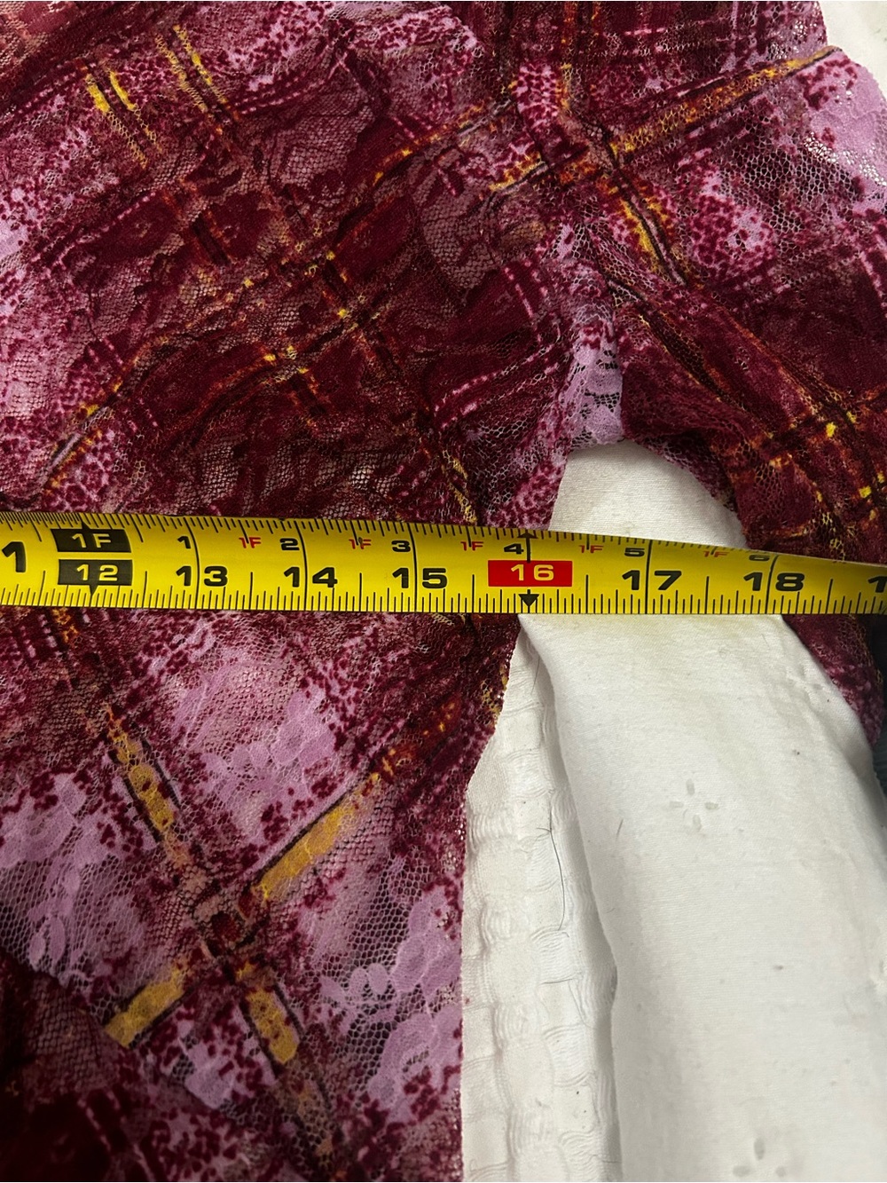 Free people Rudi tartan lace plaid maxi dress nwt large - Picture 10 of 14